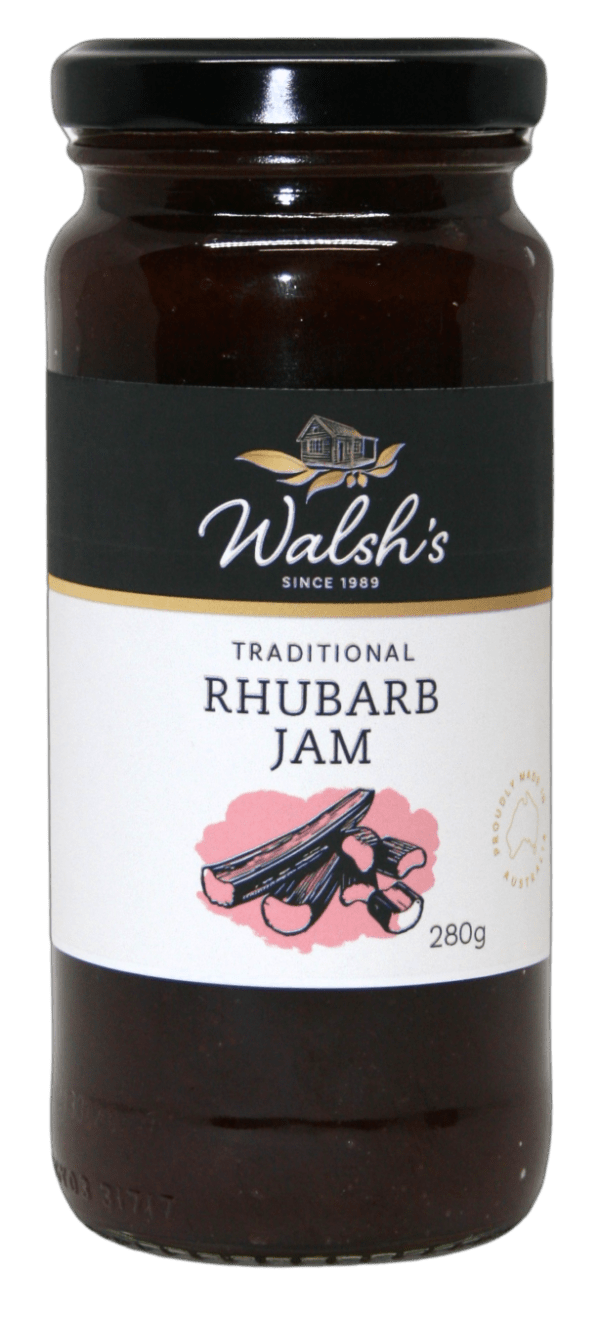 Rhubarb Jam G Round Jar Walshs Home Made