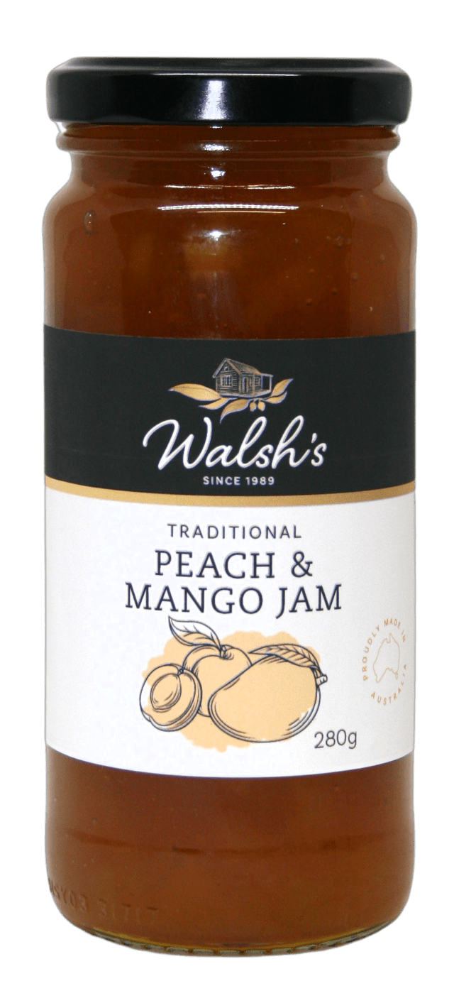 Walshs Peach and Mango Jam