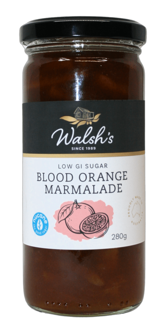 Walshs Low GI Sugar Blood Orange Marmalade