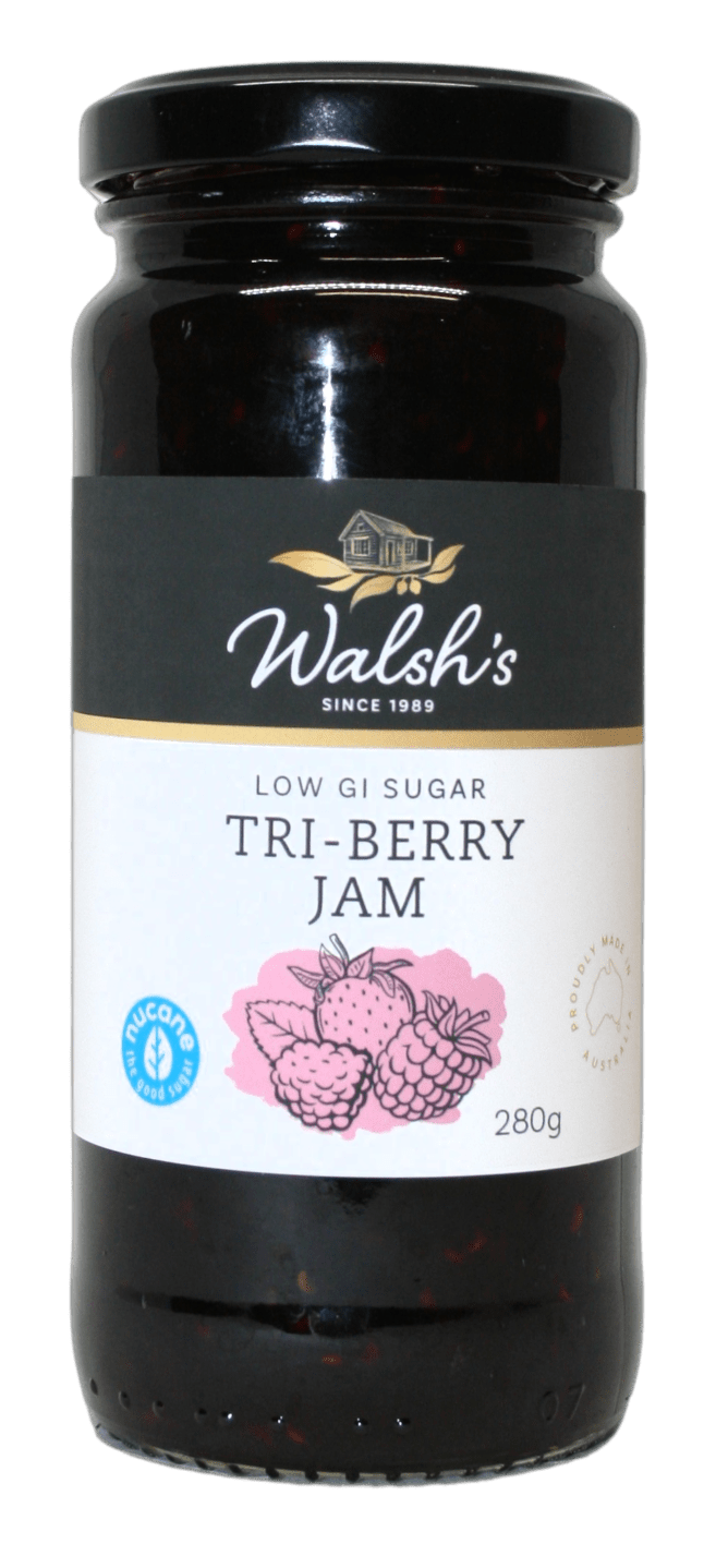 Walshs Low GI Tri-Berry Jam